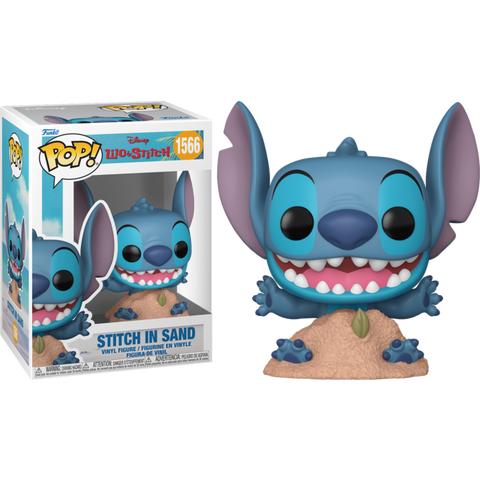 Funko Pop Disney Lilo & Stitch Stitch In Sand New