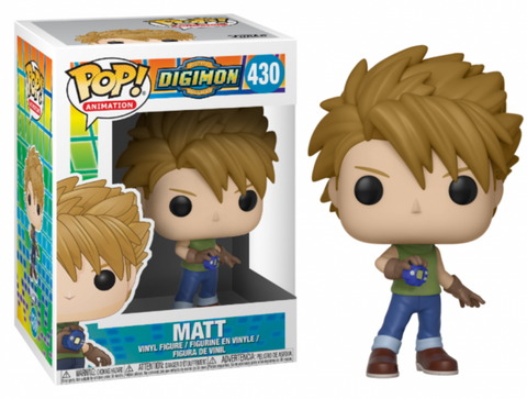 Funko Pop Animation Digimon Matt New