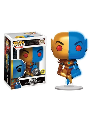 Funko Pop Games Morrowind Vivec Glow in the Dark New