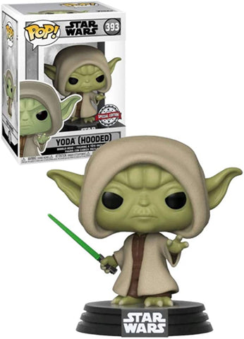 Funko Pop Star Wars Yoda (Hooded) New