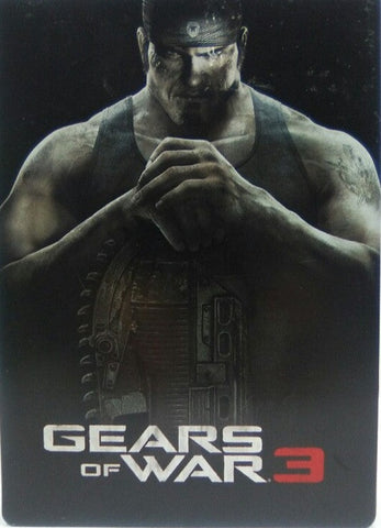 Gears Of War 3 Steelbook 360 Used