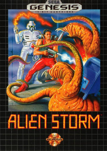 Alien Storm Genesis Used Cartridge Only