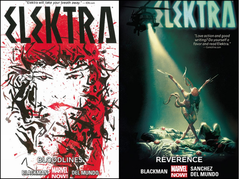 Elektra Bundle Complete Vol 1 & 2 Trade Paper Back Used