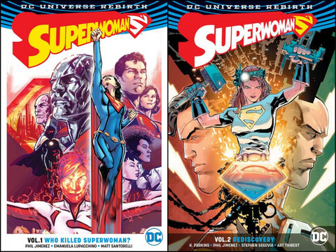Superwoman Bundle Vol 1 & 2 Trade Paper Back Used