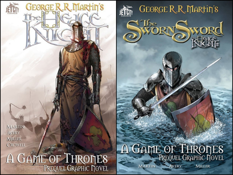 George R. R. Martin Hedge Knight Game of Thrones Prequel Bundle Vol 1-2 Trade Paper Back Used