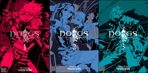 Dogs Bullets and Carnage Bundle Vol 1 - 3 Manga Used
