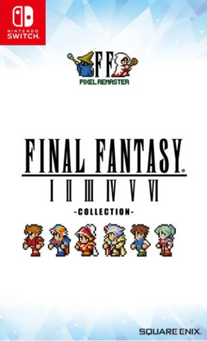 Final Fantasy FF I-VI Collection Pixel Remaster Import Switch New