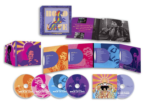 Jimi Hendrix Experience, The - Bold As Love (4Cd-Blu-Ray Audio) CD New
