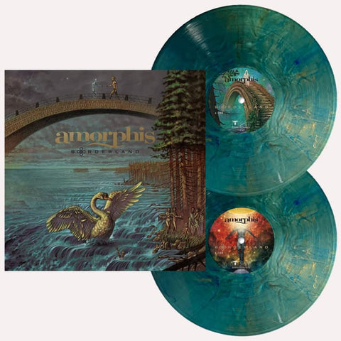 Amorphis - Borderland (2Lp Indie Exclusive Green Blue Marbled) Vinyl New