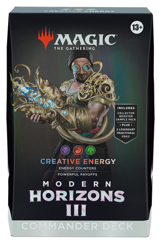 Magic Commander Deck Modern Horizons 3 Creative Energy New
