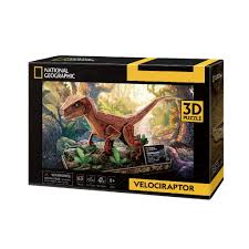 National Geographic 3D Puzzle Velociraptor