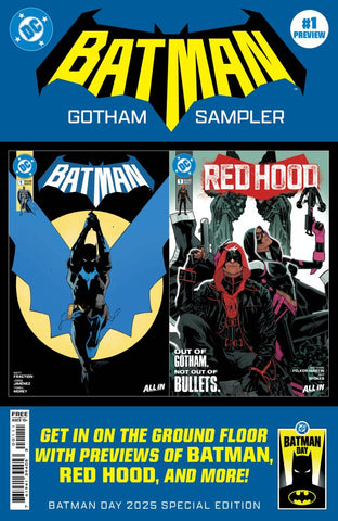 Batman Day Gotham Sampler Red Hood Recalled Single Issue Comic New
