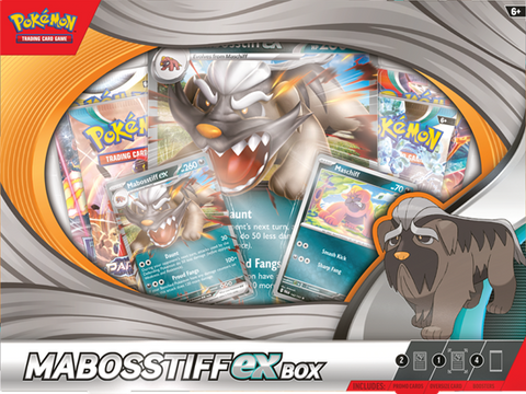 Pokemon Mabosstiff ex Collection Box New