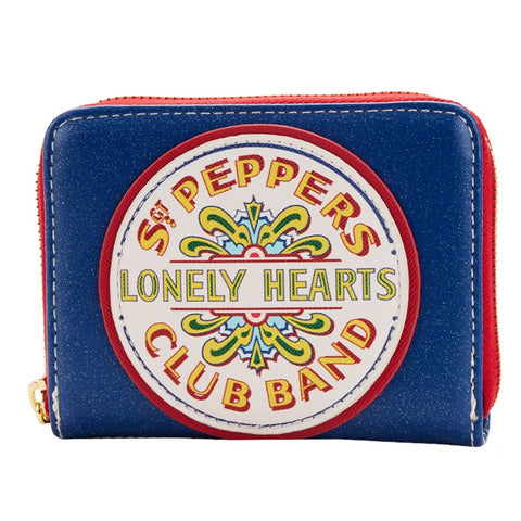 Loungefly The Beatles Sgt Peppers Zip-Around Wallet New