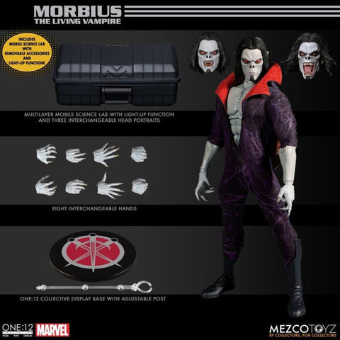 Marvel Morbius Mezco ONE:12 Figure New