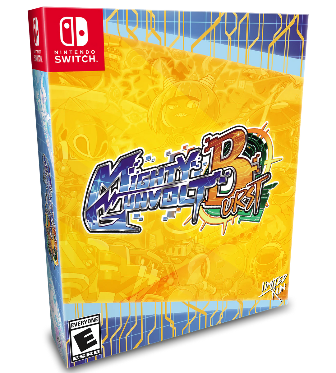 Mighty Gunvolt Burst Collectors Edition LRG Switch New – Iceman Video Games