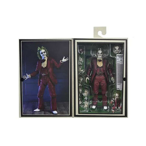 Beetlejuice - Original Beetlejuice Red Tuxedo Neca New