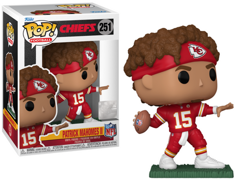 Funko Pop Football Chiefs Patrick Mahomes II New