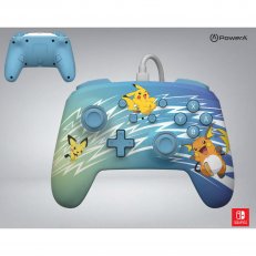 Switch Controller Enhanced Wired Power A Pokemon Pikachu Evolution New ...