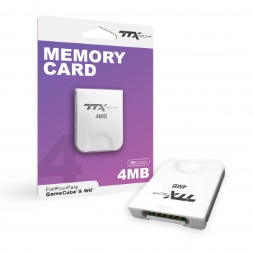 Gamecube Memory Card 59 Blocks 4MB TTX New