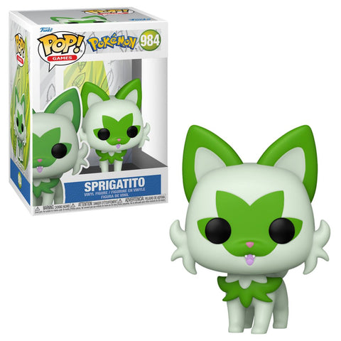 Funko Pop Games Pokemon Sprigatito New