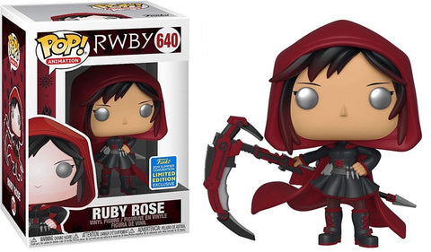 Funko Pop Animation Rwby Ruby Rose 2019 Spring Convention Limited Edition Exclusive New