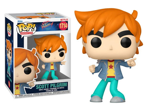 Funko Pop Animation Scott Pilgrim Takes Off Scott Pilgrim New