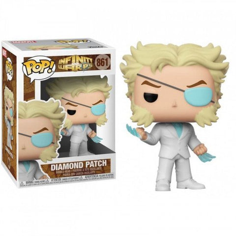 Funko Pop Marvel Infinity Warps Diamond Patch New
