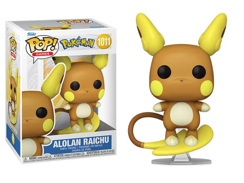 Funko Pop Games Pokemon Alolan Raichu New