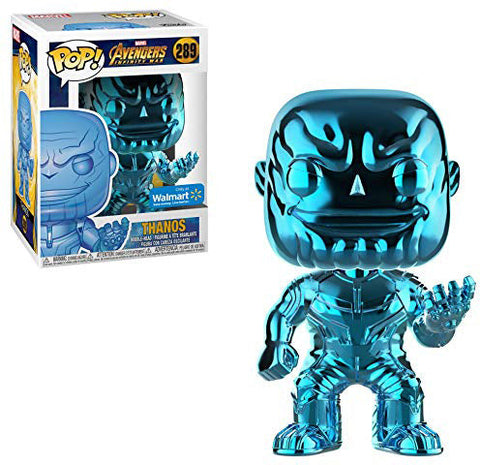 Funko Pop Marvel Avengers Infinity War Thanos (Chrome Blue) Used