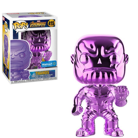 Funko Pop Marvel Avengers Infinity War Thanos (Chrome Purple) Used