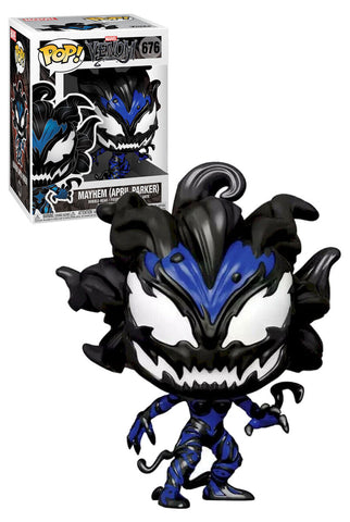 Funko Pop Marvel Venom Venomized Mayhem April Parker New