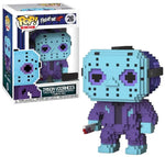 Funko Pop 8-Bit Friday The 13th Jason Voorhees Some Sticker Residue On Box Bottom Used