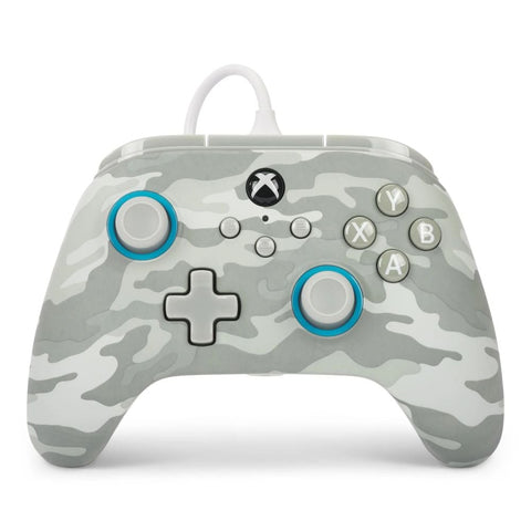 Xbox Series Controller Wired Enhanced Power A Arctic Camo New