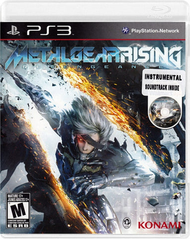 Metal Gear Rising Revengeance With Soundtrack PS3 Used