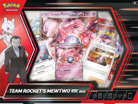 Pokemon Team Rocket MewTwo EX Box New