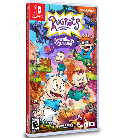 Rugrats Adventures in Gameland LRG Switch New