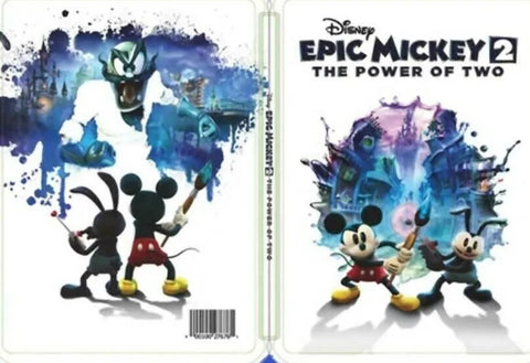 Epic Mickey 2 The Power Of Two Steelbook only (no game)
