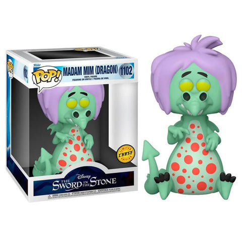Funko Pop Disney Sword In The Stone Mim As Dragon 6 Inch (Chase Variant) New