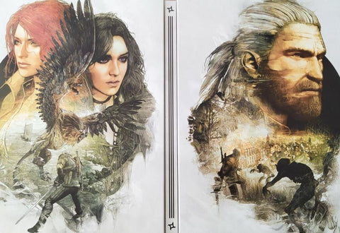 Witcher 3 Novigrad Geralt, Triss & Yennefer Steelbook only (no game)