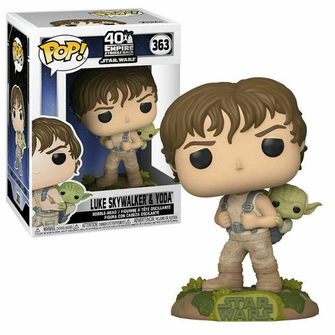 Funko Pop Star Wars Luke Skywalker & Yoda New