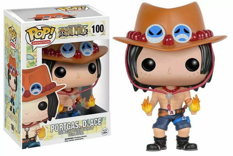 Funko Pop Animation One Piece Portgas. D. Ace Used