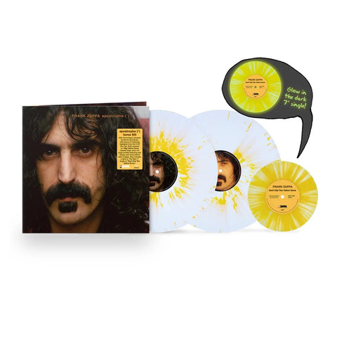 Frank Zappa - Apostrophe (2Lp White Yellow Splatter +7 Inch Glow In The Dark) Vinyl New