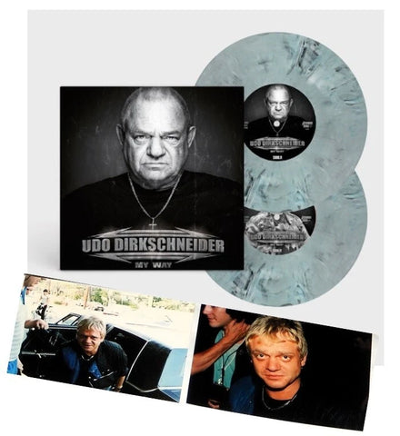 Udo Dirkschneider - My Way (White Black Blue Marbled) Vinyl New