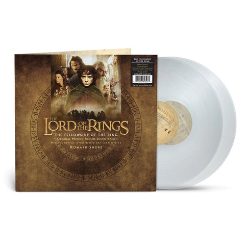 Howard Shore  - The Lord Of The Rings Fellowship Of The Rings (2Lp Indie Exclusive Clear) Vinyl New