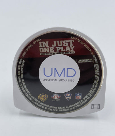 UMD In Just One Play PSP Disc Only Used
