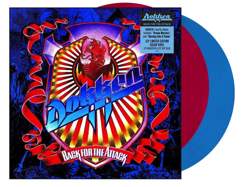 Dokken - Back For The Attack (2 Lp Magenta & Sky Blue) Vinyl New