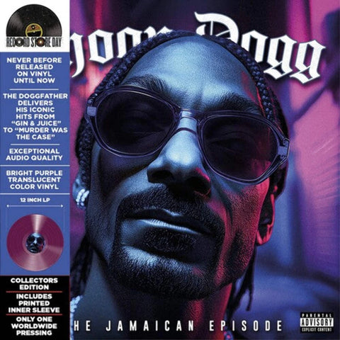 Snoop Dogg - The Jamaican Episode (Translucent Purple Smoke RSD25) Vinyl New