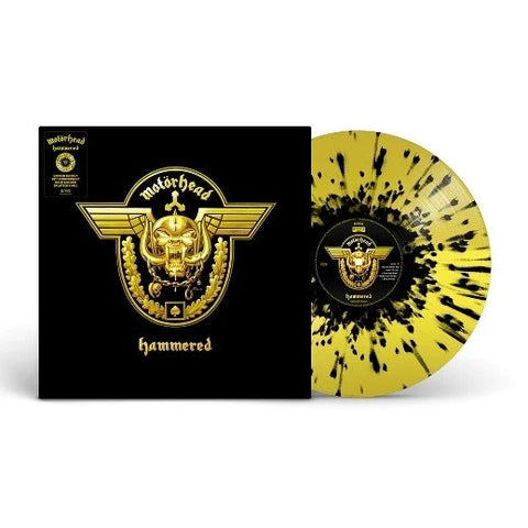 Motorhead - Hammered (20Th Anniversary Gold Black Splatter) Vinyl New