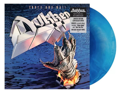 Dokken - Tooth And Nail (Lenticular Cover Blue Galaxy) Vinyl New